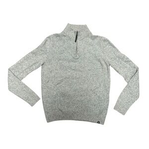 Brax Feel Good Wool Blend Pullover Knit‎ Sweater Half Zip Medium Office Classic